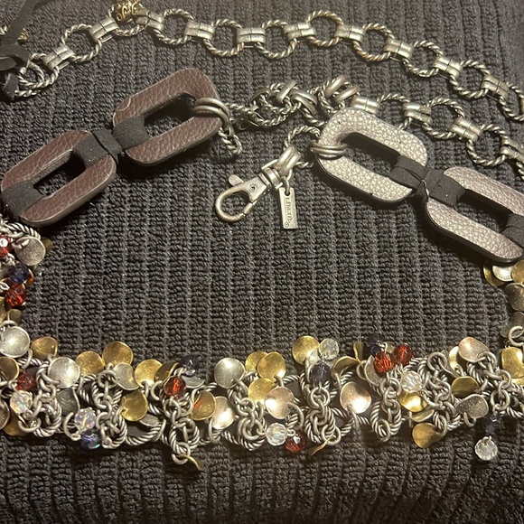 Necklace or belt by Chicos. Bulky heavy, very sturdy. - Picture 4 of 7